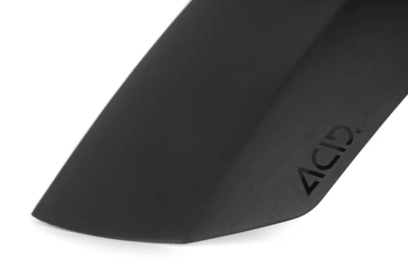 Acid Mud Shield Front Long Mudguard in Black-4